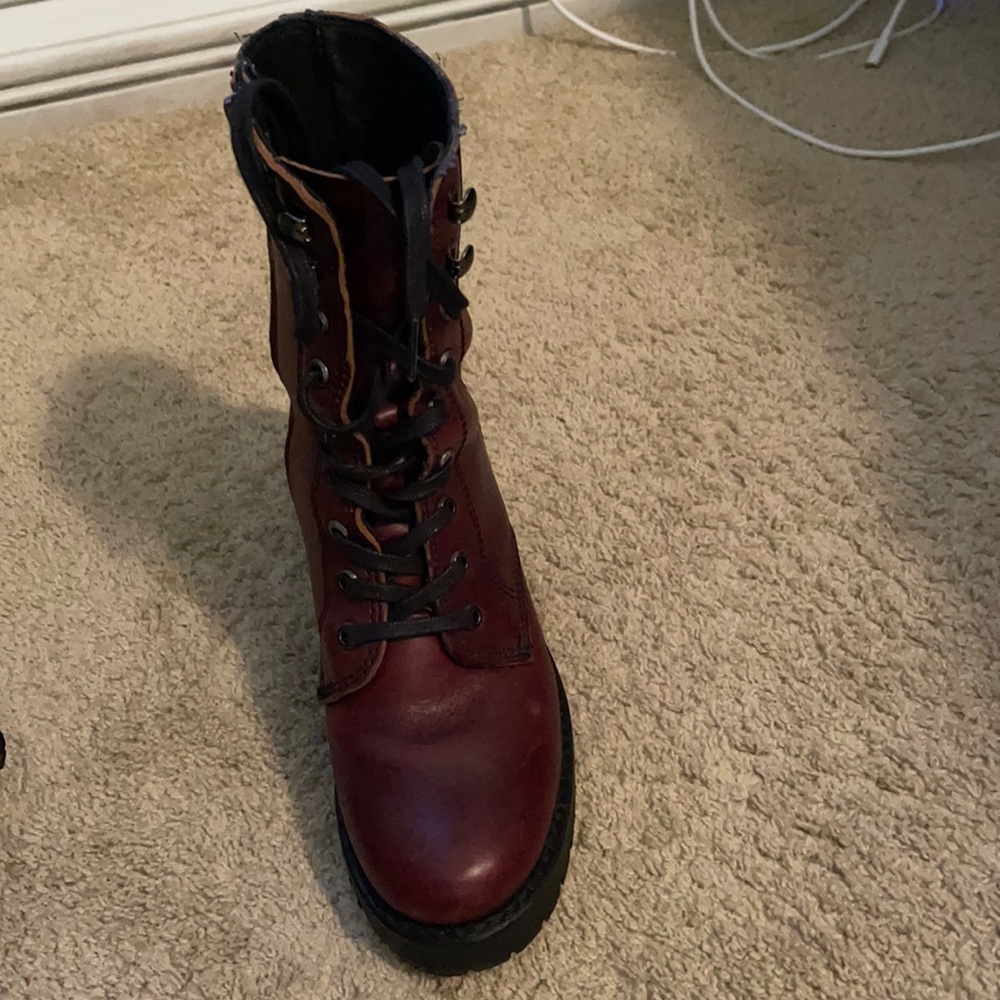 Frye “Veronica” Moto Boots